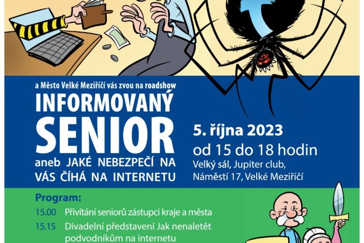 Informovaný senior - Preventivní a vzdělávací roadshow