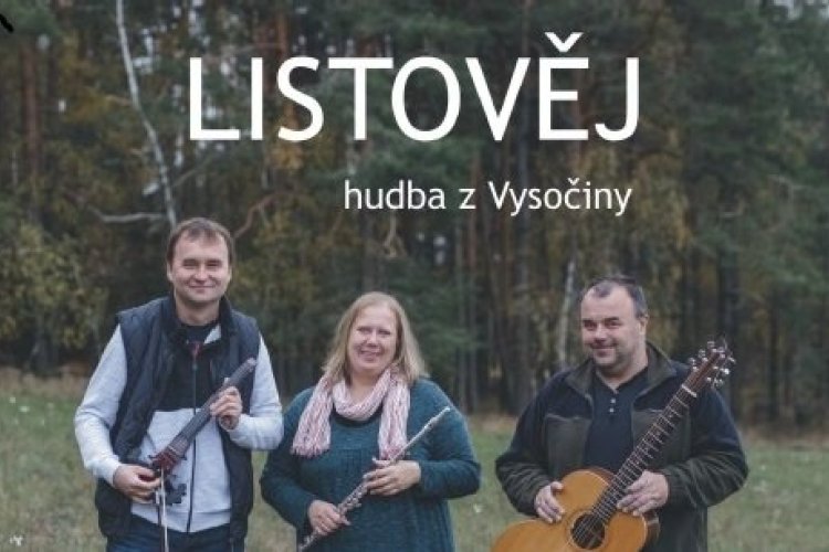 Pozvánka na koncert skupiny Listověj - 22.3.2024